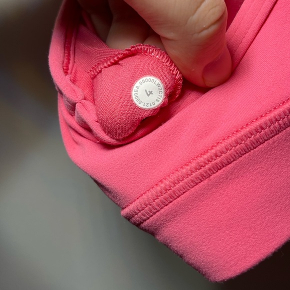 Lululemon Flow Y Guava Pink Sport bra in size 4 - Picture 7 of 7